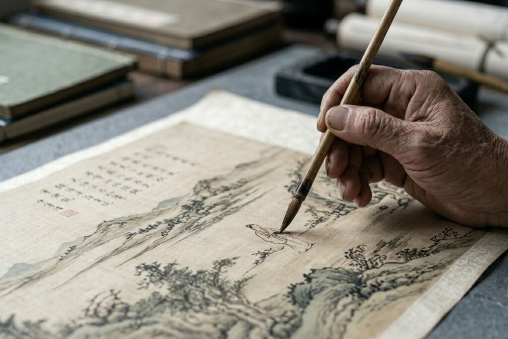 silk image retracing